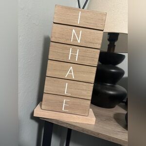 Wooden Rotating sign